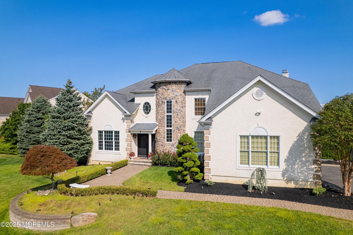 Exterior, Facade, Brick Facade, French Provincial