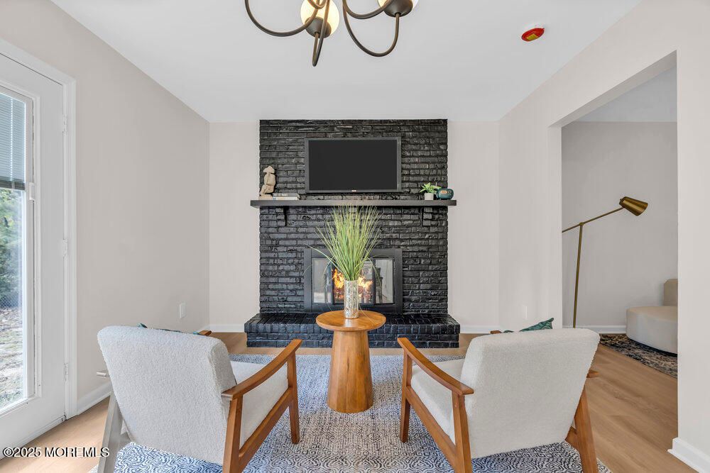 Fireplace, Interior, Living room, Wood Texture Flooring