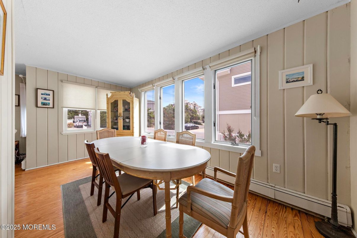 Dining room, Interior, Wood Texture Flooring