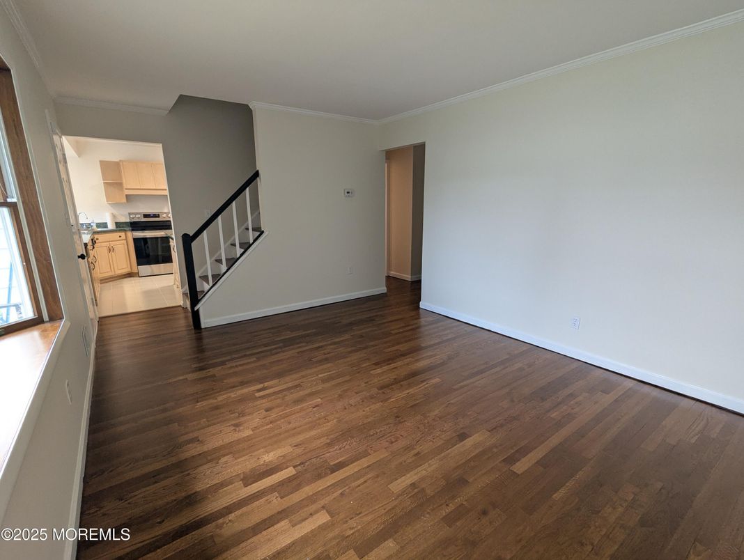 Empty room, Interior, Kitchen, Wood Texture Flooring