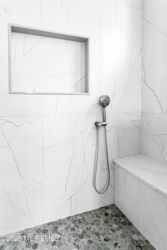 Bathroom, Interior, Marble Walls