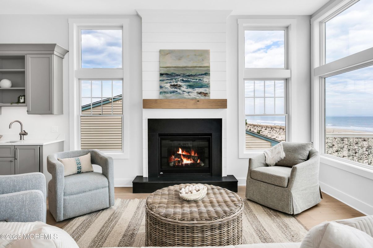 Fireplace, Interior, Living room, Water, Wood Texture Flooring