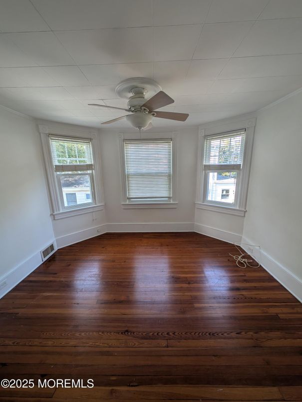 Empty room, Interior, Wood Texture Flooring