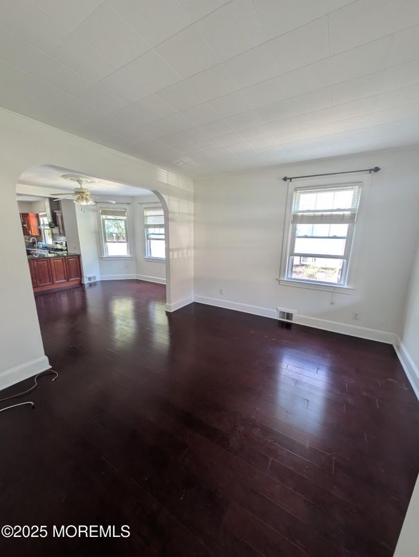 Empty room, Interior, Wood Texture Flooring