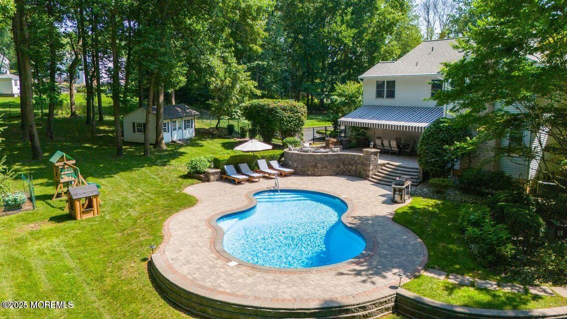 Backyard, Exterior, Pool