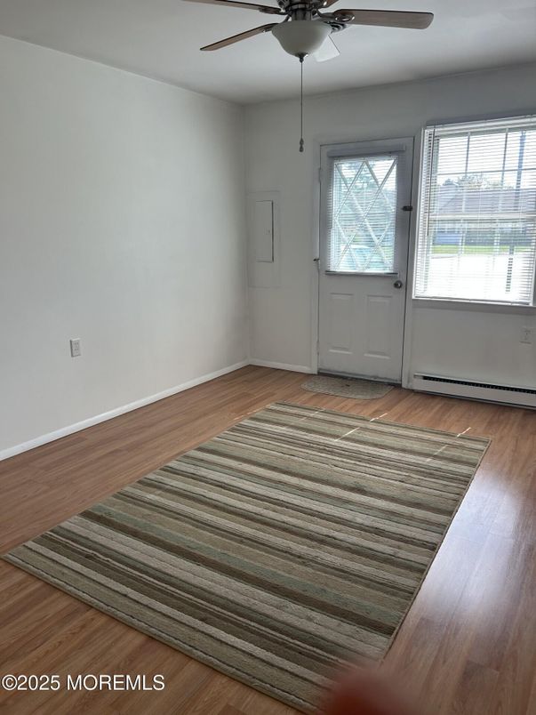 Empty room, Interior, Wood Texture Flooring