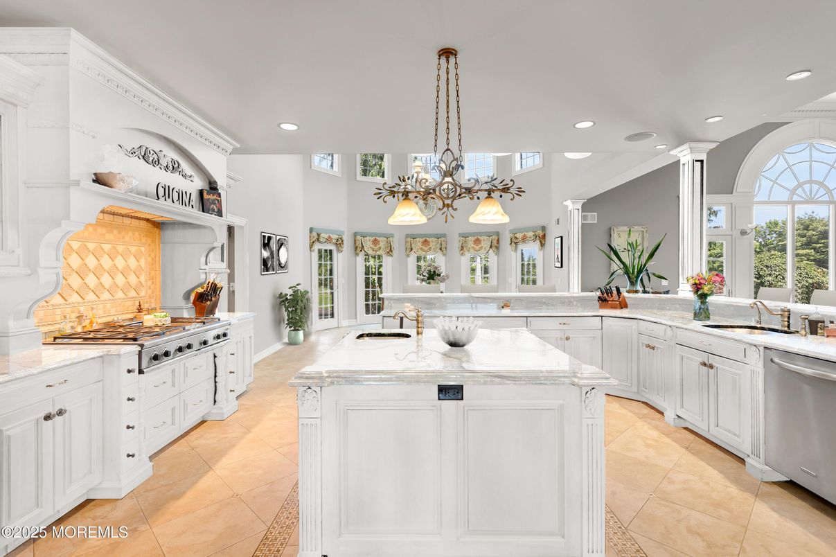 Interior, Kitchen, Pendant Lights, Recessed Lighting