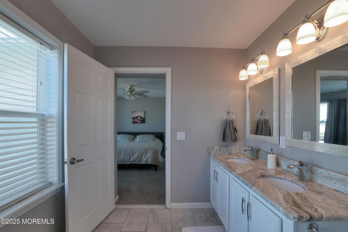 Bathroom, Bedroom, Dual Sink Vanities, Interior, Marble