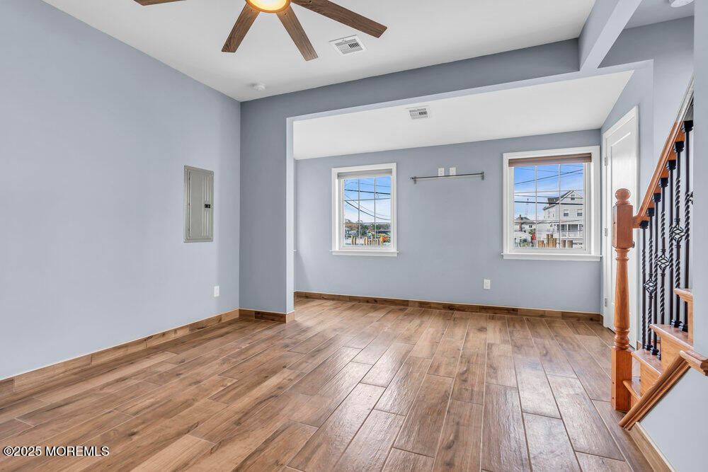 Empty room, Interior, Wood Texture Flooring