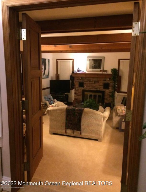 Interior, Living room, Wooden Beams