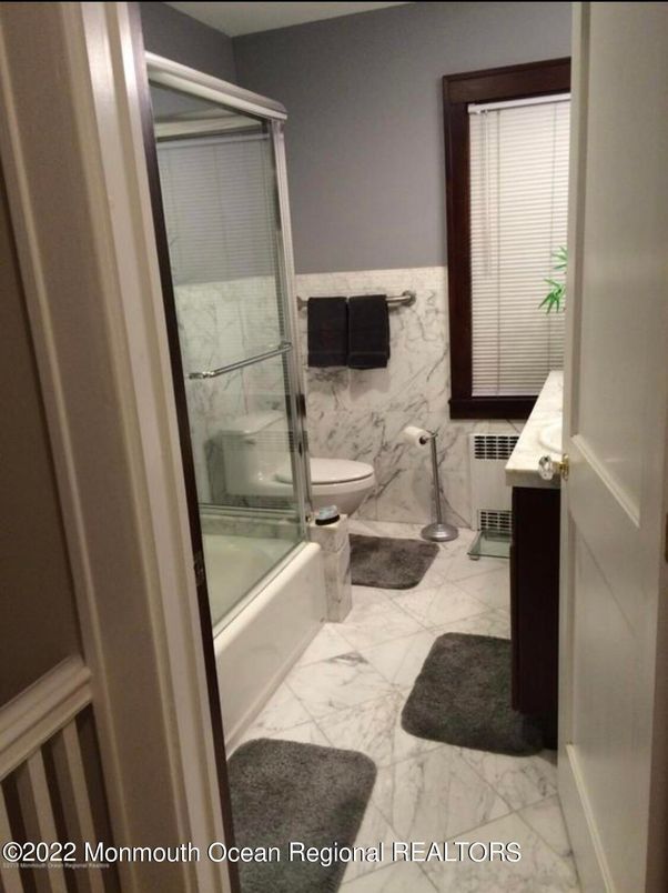 Bathroom, Glass Shower, Interior, Marble, Marble Walls