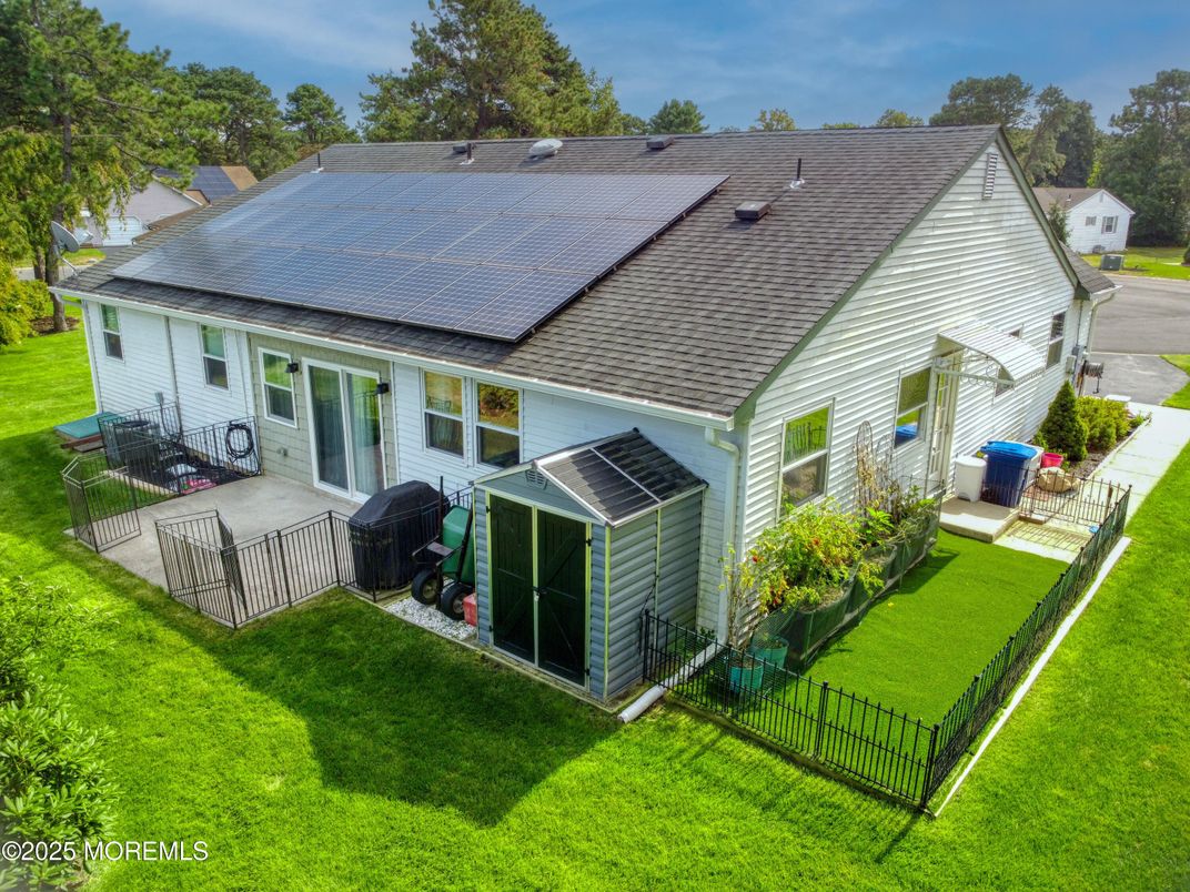 Backyard, Exterior, Solar Panels