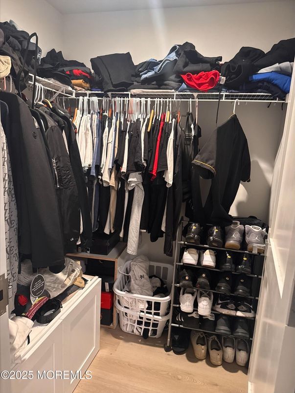 Interior, Walk-in Closets, Wood Texture Flooring