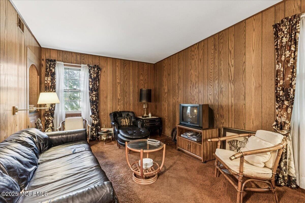 Interior, Living room, Wooden Walls