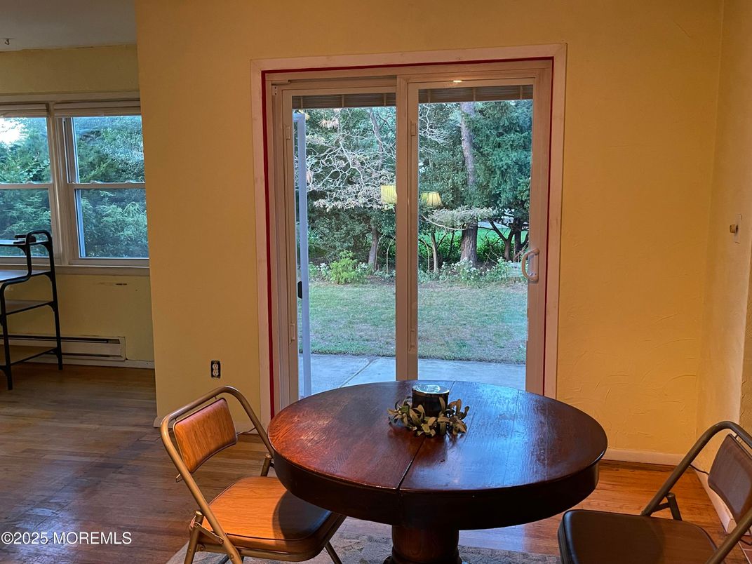 Dining room, Interior, Wood Texture Flooring