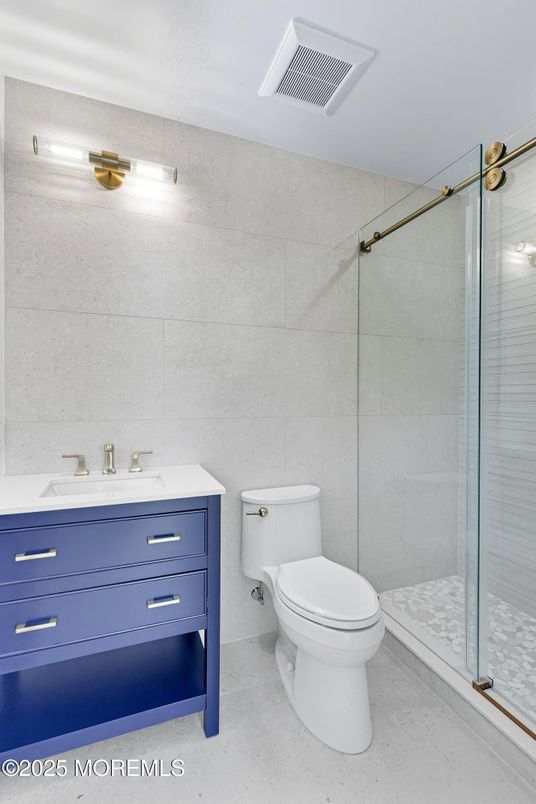 Bathroom, Glass Shower, Interior