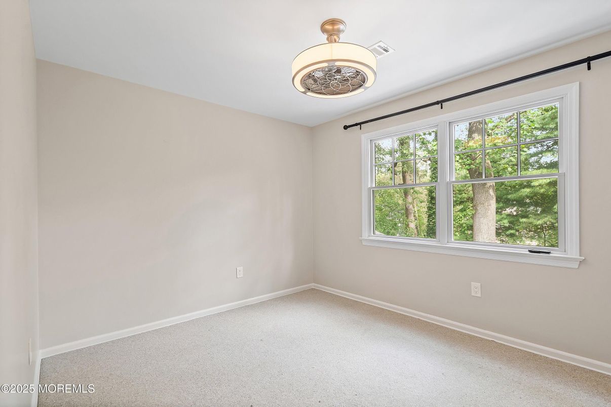 Chandelier, Empty room, Interior