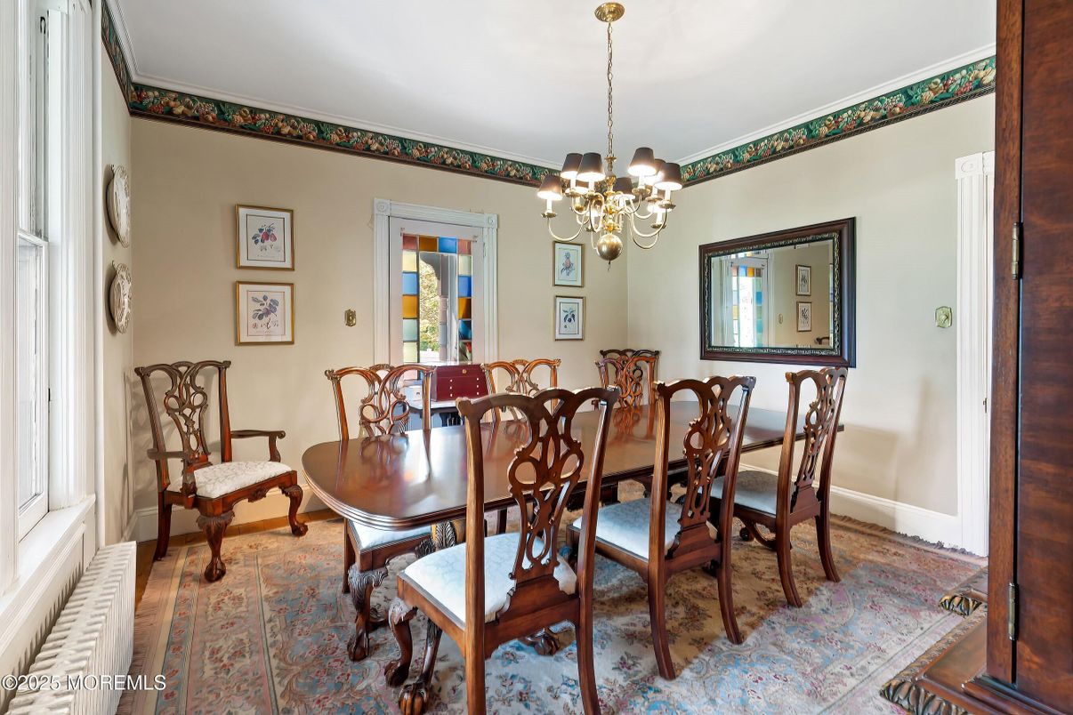 Chandelier, Dining room, Interior
