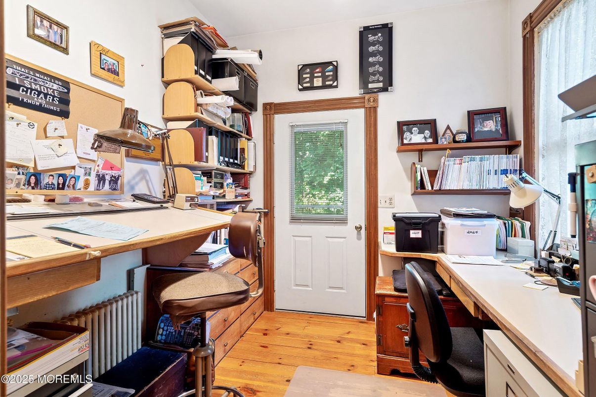 Home Office, Interior, Wood Texture Flooring