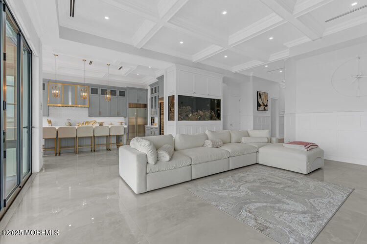 Interior, Kitchen, Living room, Pendant Lights, Recessed Lighting