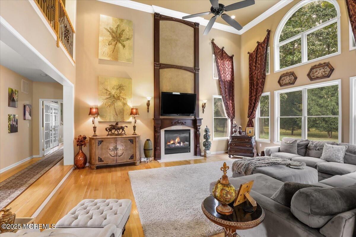 Fireplace, Interior, Living room, Wood Texture Flooring