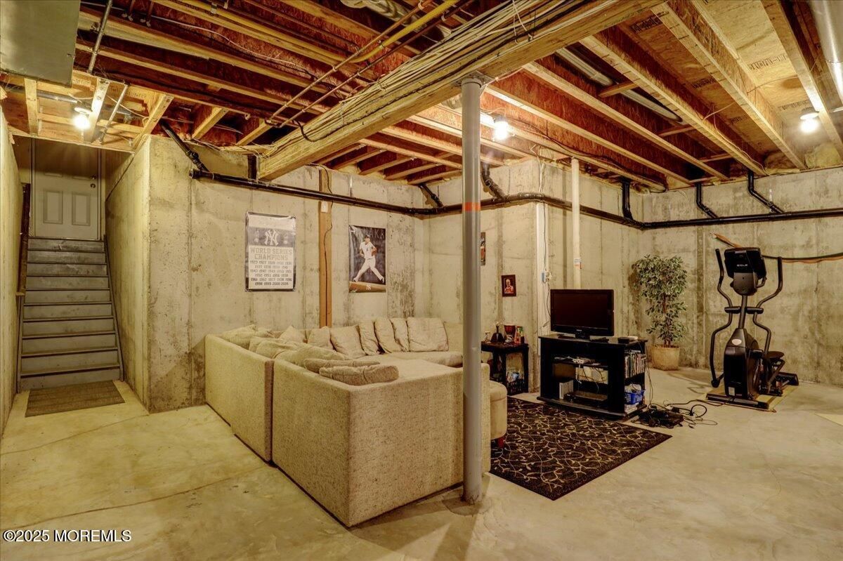 Interior, Living room, Wooden Beams
