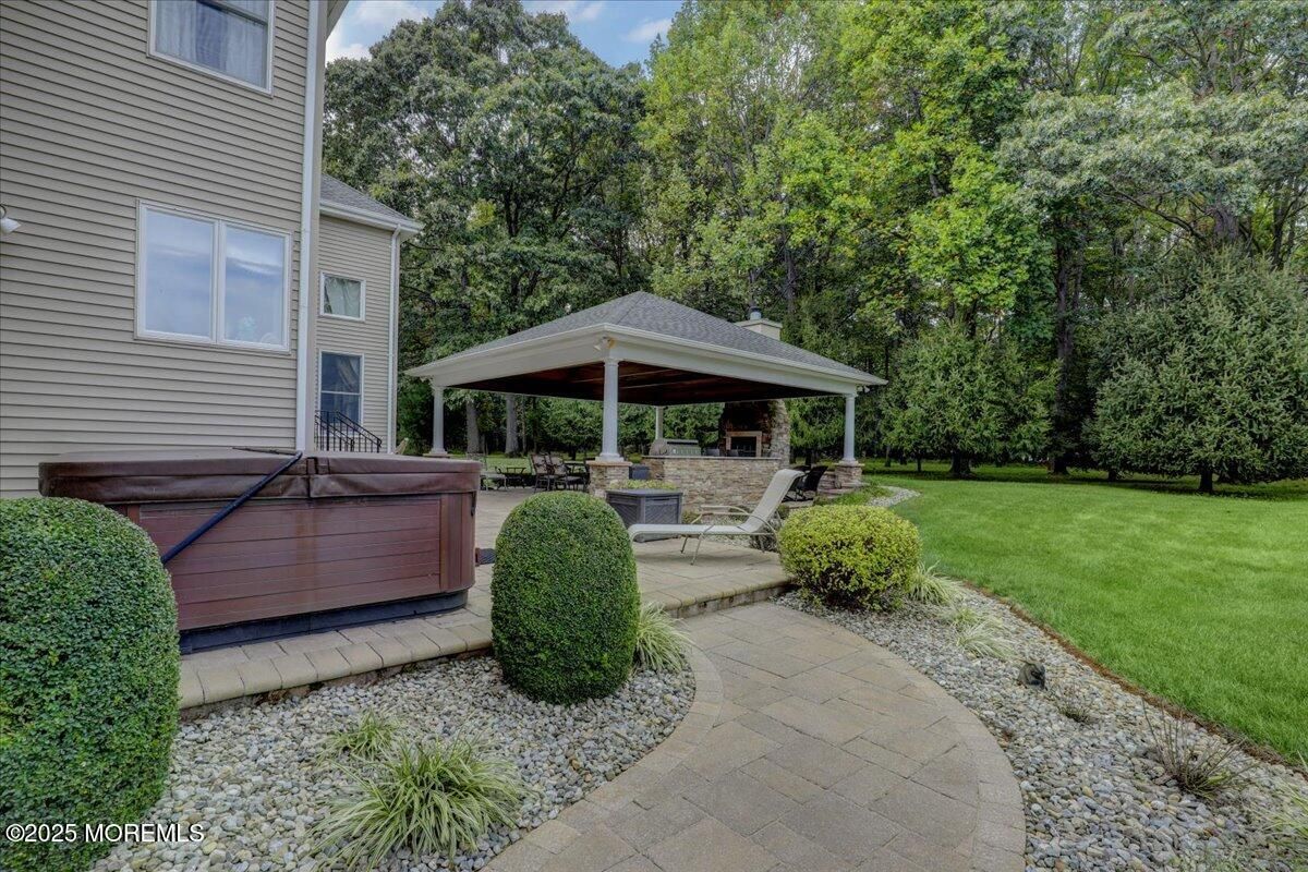 Backyard, Exterior, Hot Tub