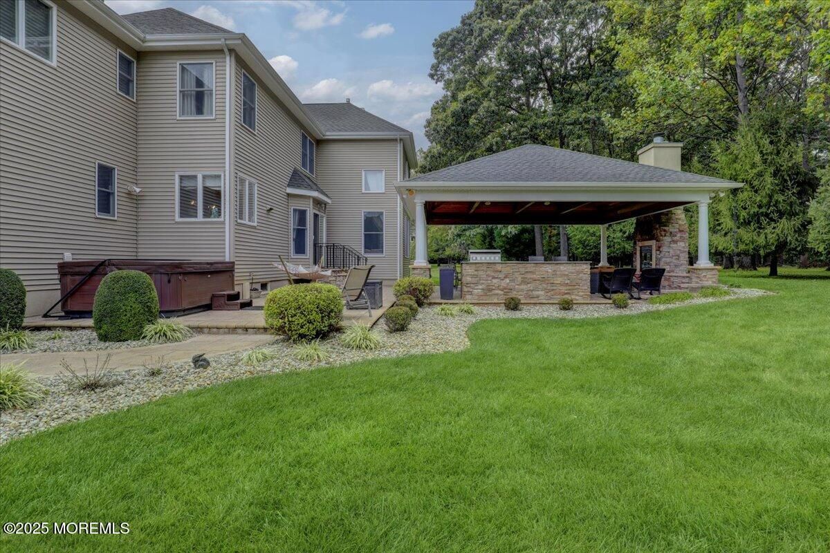 Backyard, Exterior, Hot Tub
