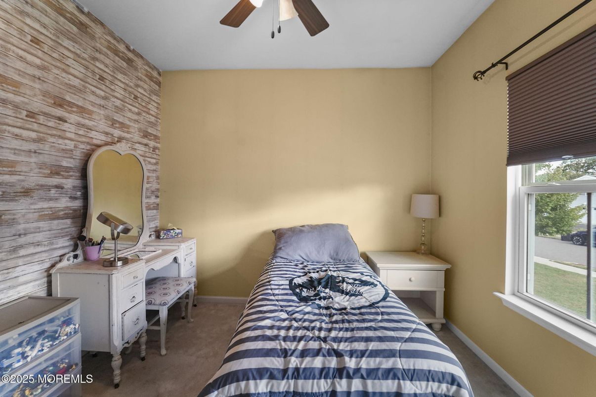 Bedroom, Home Office, Interior, Stone Walls