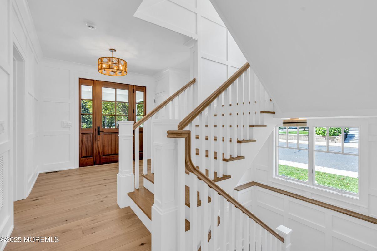 Chandelier, Interior, Wood Texture Flooring
