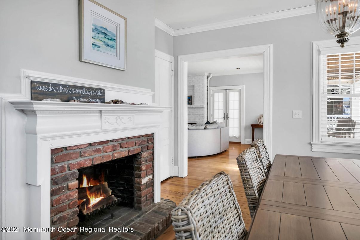 Fireplace, Interior, Wood Texture Flooring