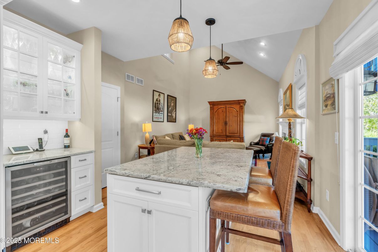 Interior, Pendant Lights, Recessed Lighting, Wood Texture Flooring