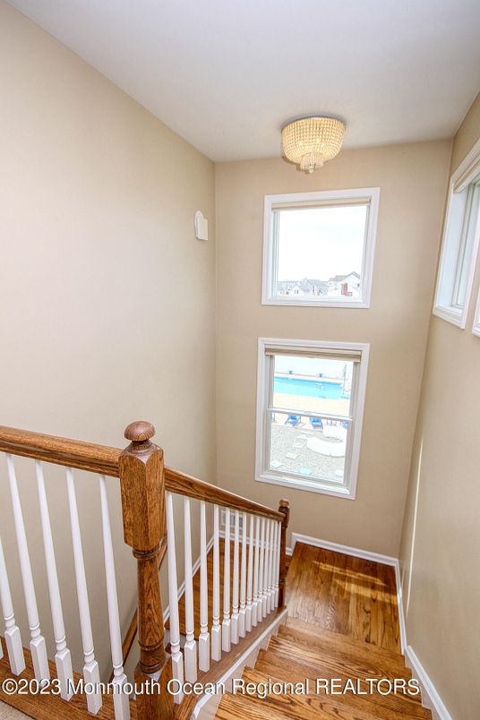 Chandelier, Interior, Wood Texture Flooring
