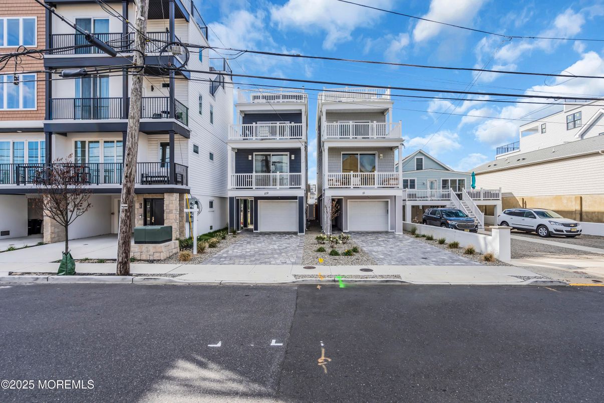 Attached, Exterior, Facade, Condo Building