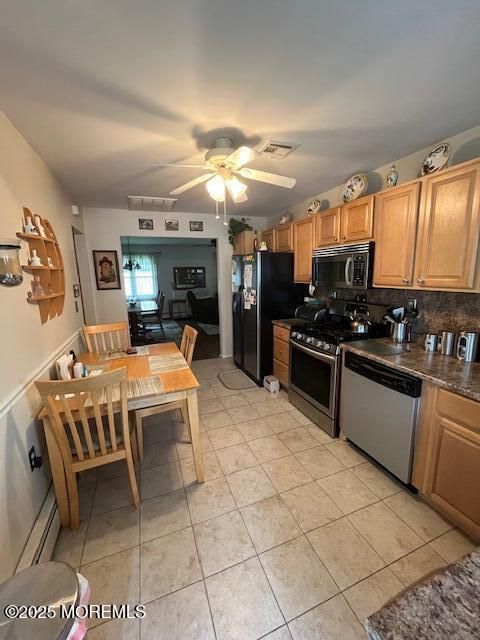 Dining room, Interior, Kitchen