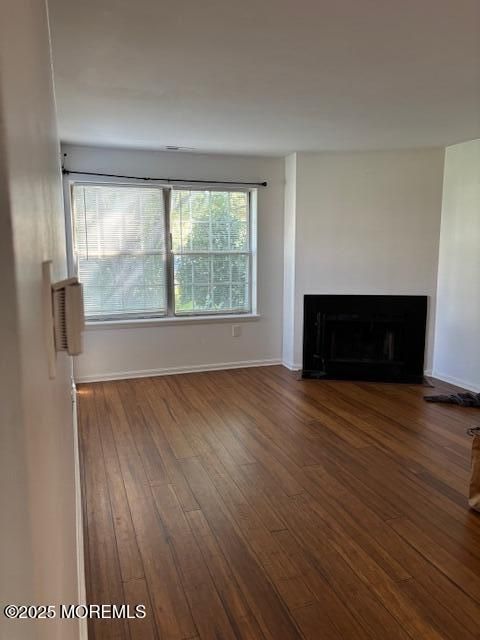 Empty room, Fireplace, Interior, Wood Texture Flooring