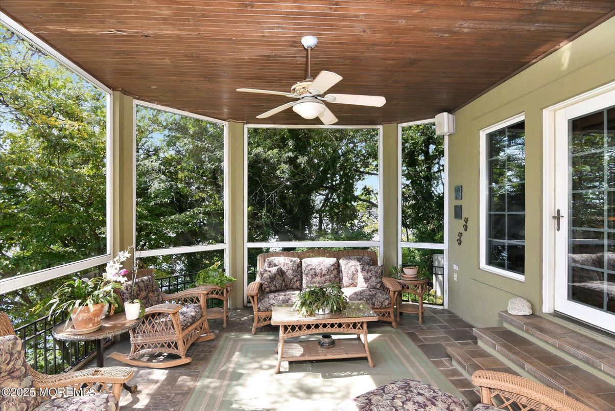 Interior, Sun Room, Wooden Ceilings