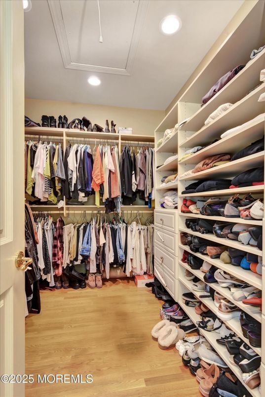 Interior, Recessed Lighting, Walk-in Closets, Wood Texture Flooring