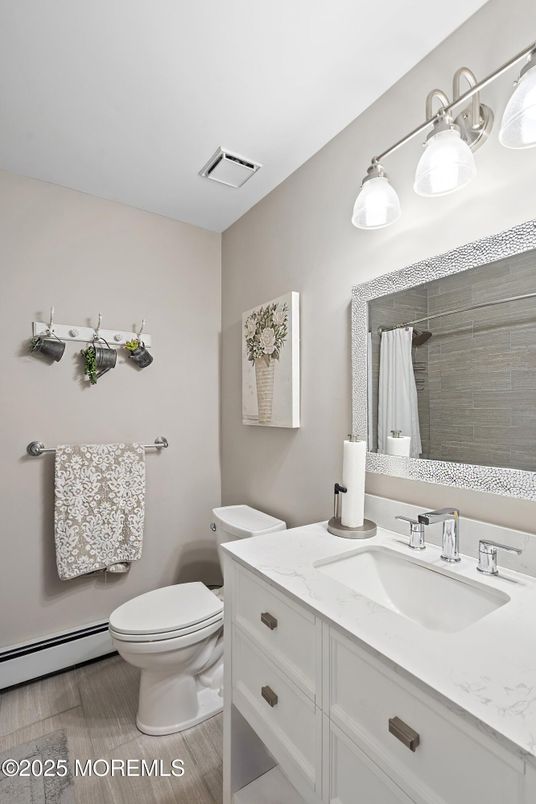 Bathroom, Dual Sink Vanities, Interior, Wood Texture Flooring