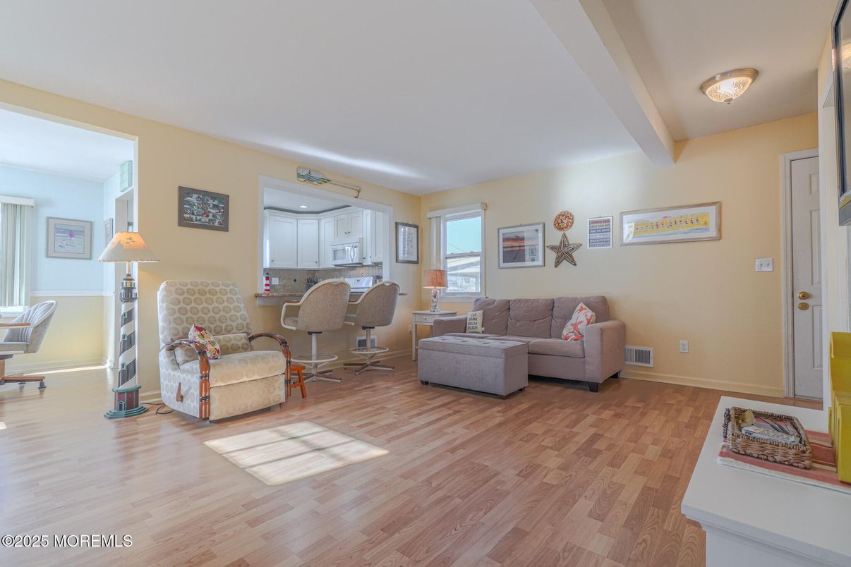 Interior, Kitchen, Living room, Wood Texture Flooring