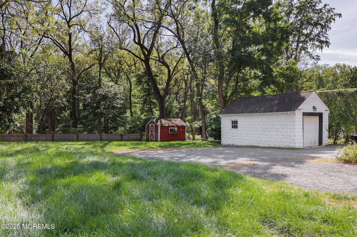 Backyard, Detached Garage, Exterior