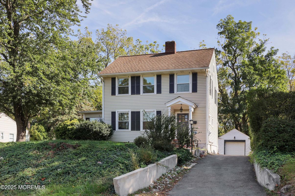 Backyard, Detached Garage, Exterior, Facade, Georgian