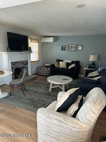 Fireplace, Interior, Living room, Wood Texture Flooring