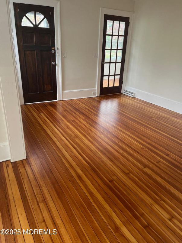 Empty room, Interior, Wood Texture Flooring
