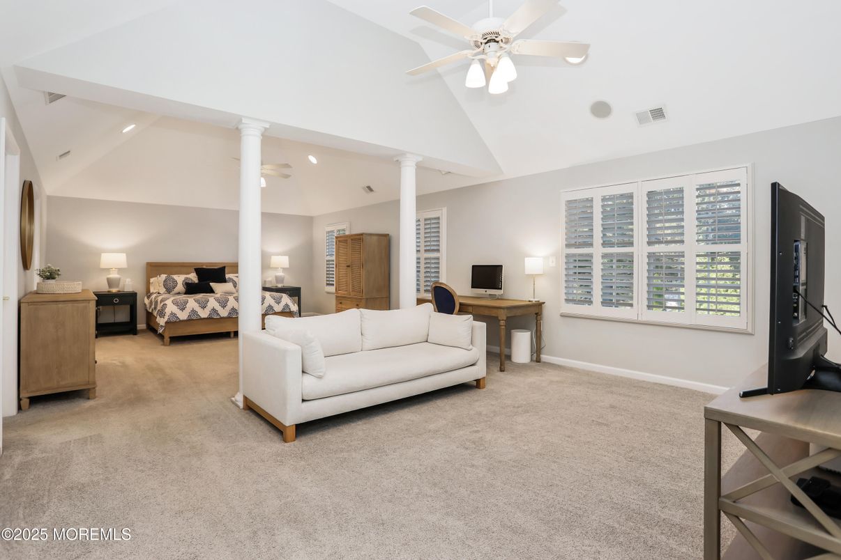 Bedroom, Home Office, Interior, Recessed Lighting