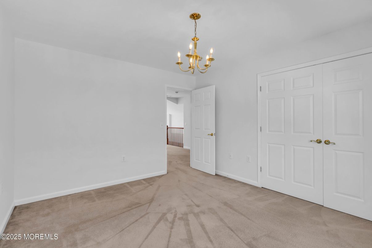 Chandelier, Empty room, Interior