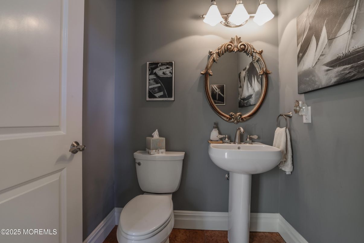 Bathroom, Interior, Wood Texture Flooring