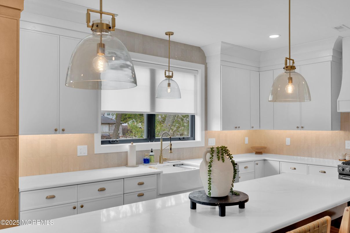 Interior, Kitchen, Pendant Lights, Recessed Lighting