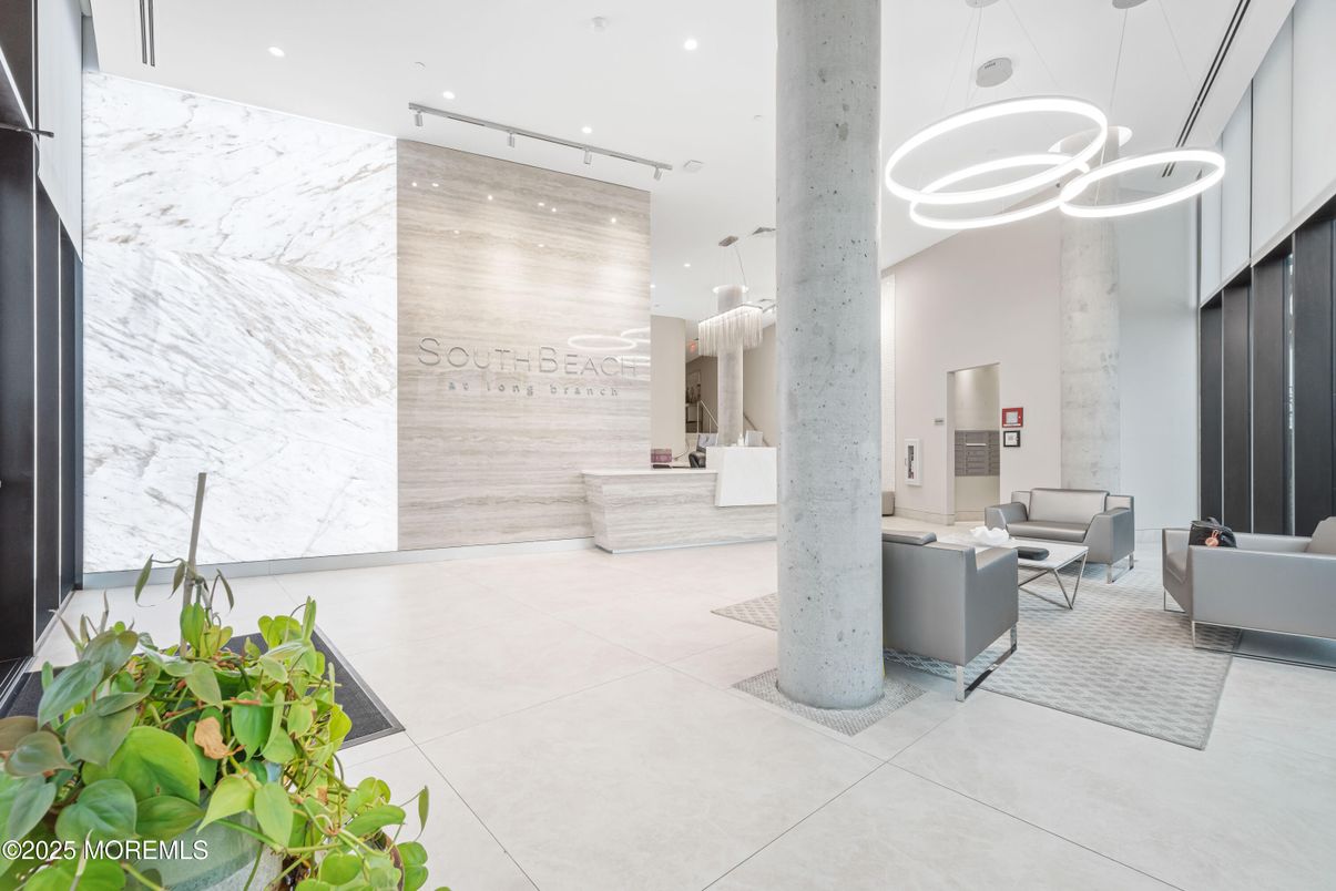 Interior, Living room, Marble Walls, Pendant Lights, Recessed Lighting