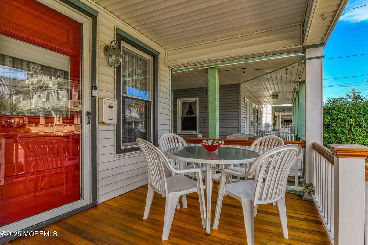 Dining room, Exterior, Wood Texture Flooring